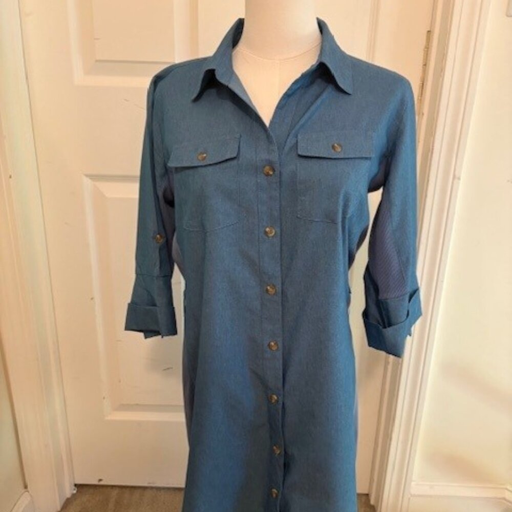 Denim Shirt Dress